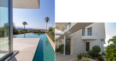 Luxury four bedroom beachfront Villa with Private Pool in Coral Bay , Peyia for sale.
