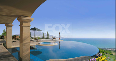 Luxury four bedroom beachfront Villa with Private Pool in Coral Bay , Peyia for sale.