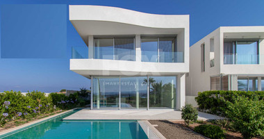 Luxury four bedroom beachfront Villa with Private Pool in Coral Bay , Peyia for sale.