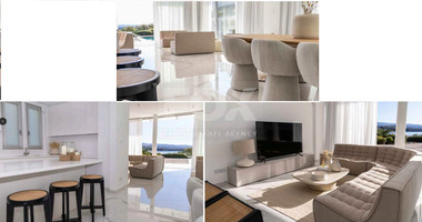 Luxury four bedroom beachfront Villa with Private Pool in Coral Bay , Peyia for sale.