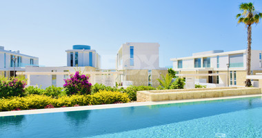 Luxury four bedroom beachfront Villa with Private Pool in Coral Bay , Peyia for sale.