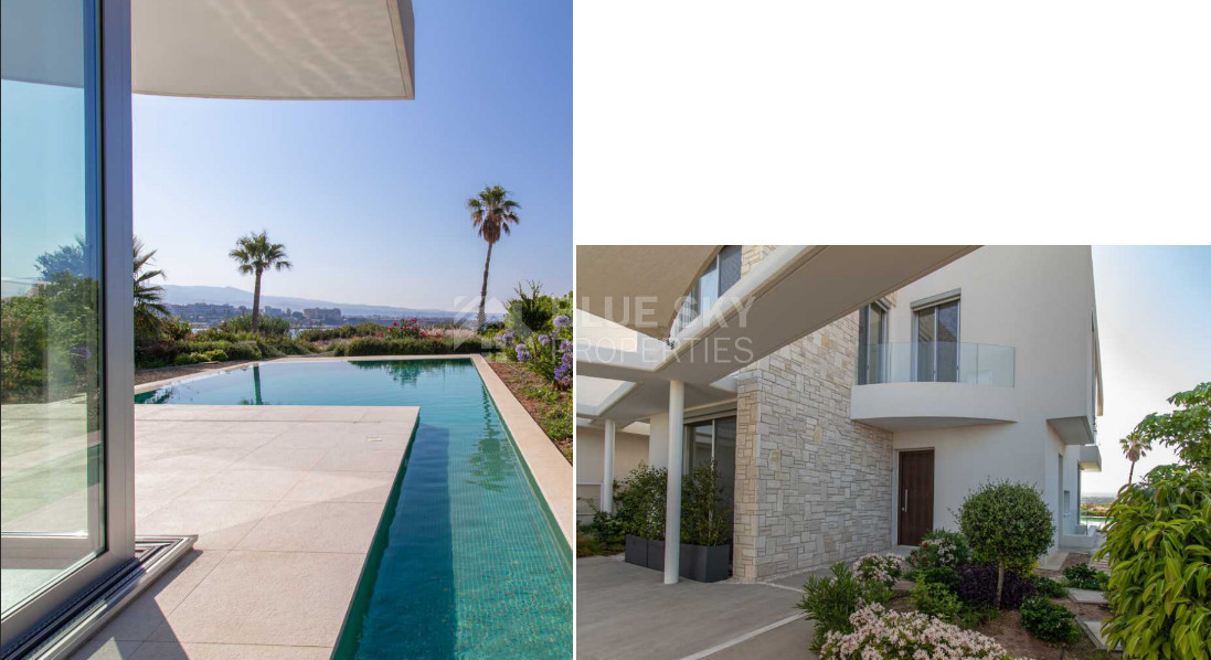 Luxury four bedroom beachfront Villa with Private Pool in Coral Bay , Peyia