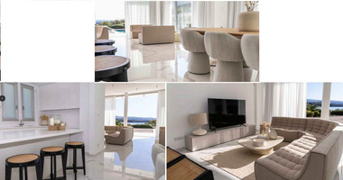 Luxury four bedroom beachfront Villa with Private Pool in Coral Bay , Peyia