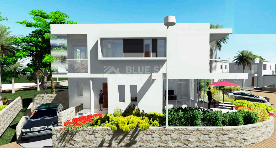 Luxury four bedroom beachfront Villa with Private Pool in Coral Bay , Peyia