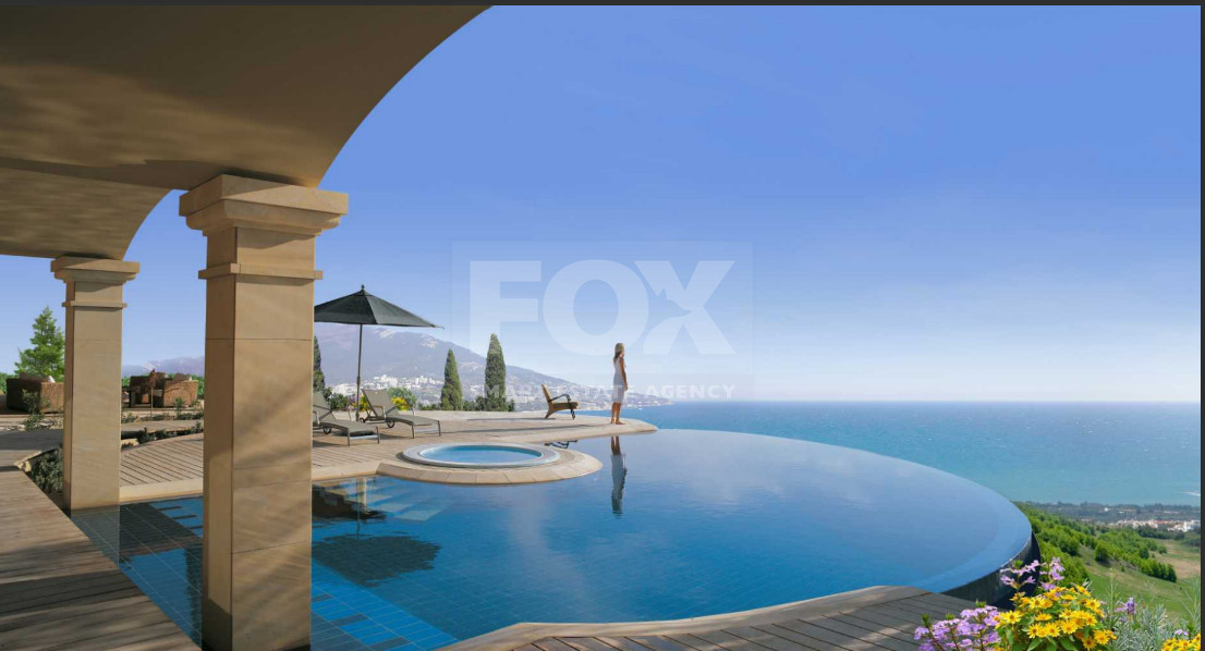 Luxury three bedroom Beachfront Villa with Private Pool -Walking Distance to Mediterranean - Perfect Year-Round Living & Investment