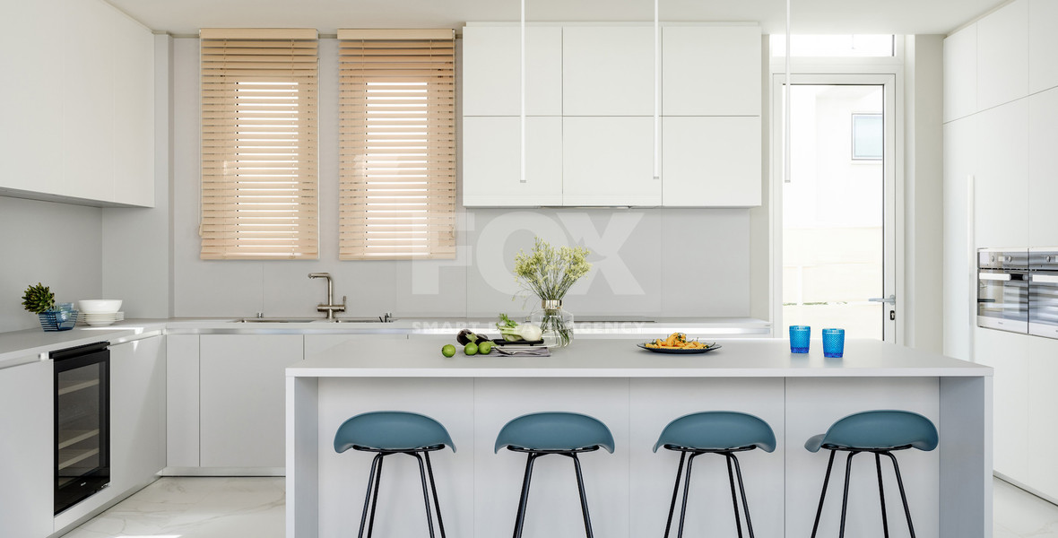 Luxury three bedroom Beachfront Villa with Private Pool -Walking Distance to Mediterranean - Perfect Year-Round Living & Investment