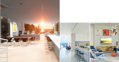 Luxury three bedroom Beachfront Villa with Private Pool -Walking Distance to Mediterranean - Perfect Year-Round Living & Investment