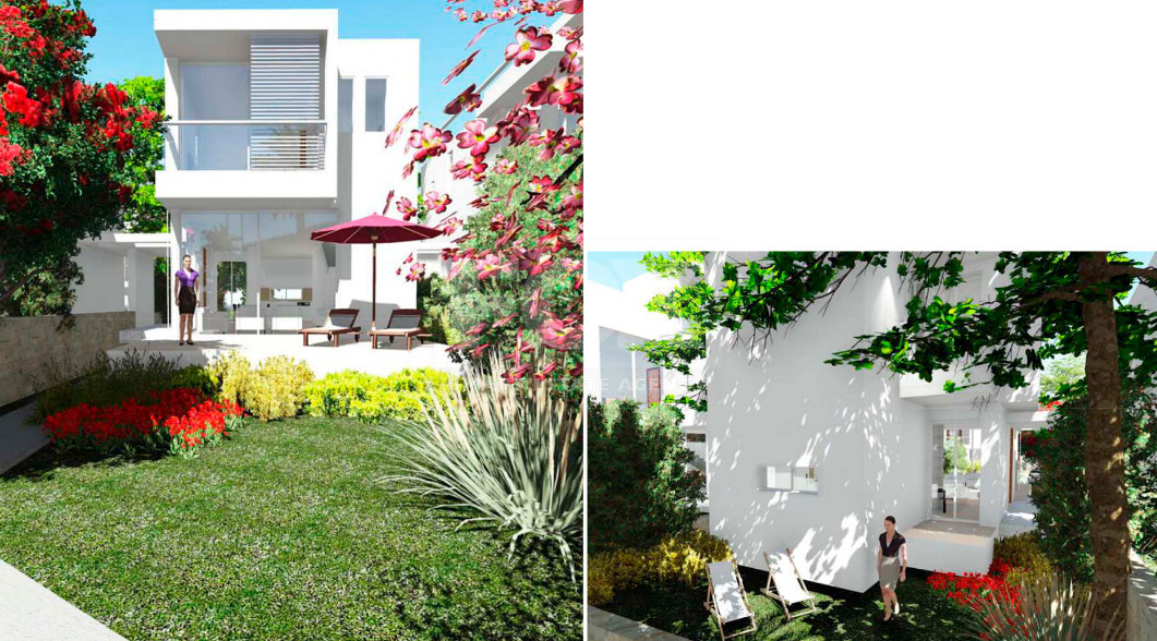 Luxury three bedroom Beachfront Villa with Private Pool -Walking Distance to Mediterranean - Perfect Year-Round Living & Investment