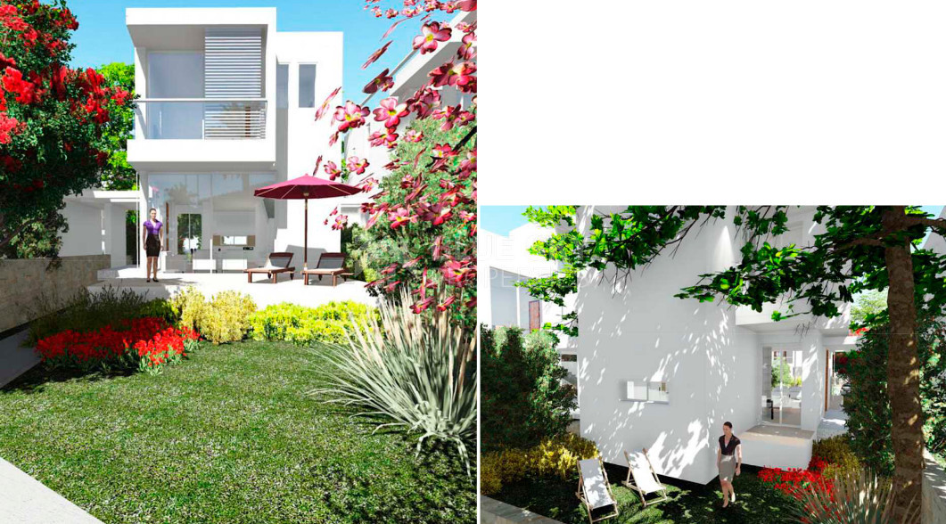 Luxury three bedroom Beachfront Villa with Private Pool -Walking Distance to Mediterranean - Perfect Year-Round Living & Investment