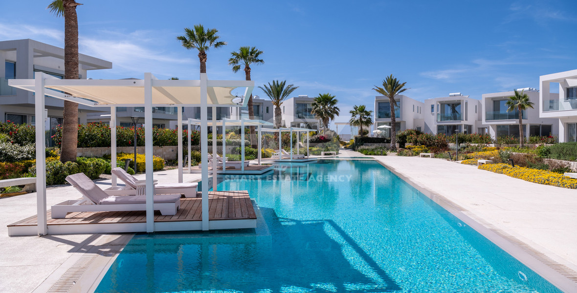 Luxury Three Bedroom Seafront Villa in Coral Bay, Paphos