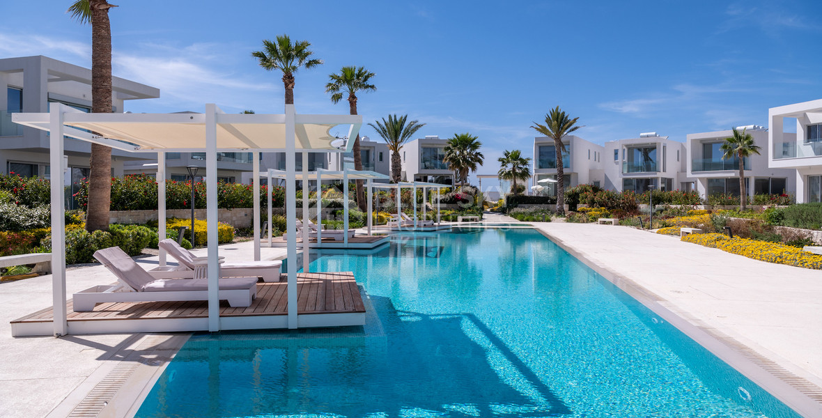 Luxury Three Bedroom Seafront Villa in Coral Bay, Paphos