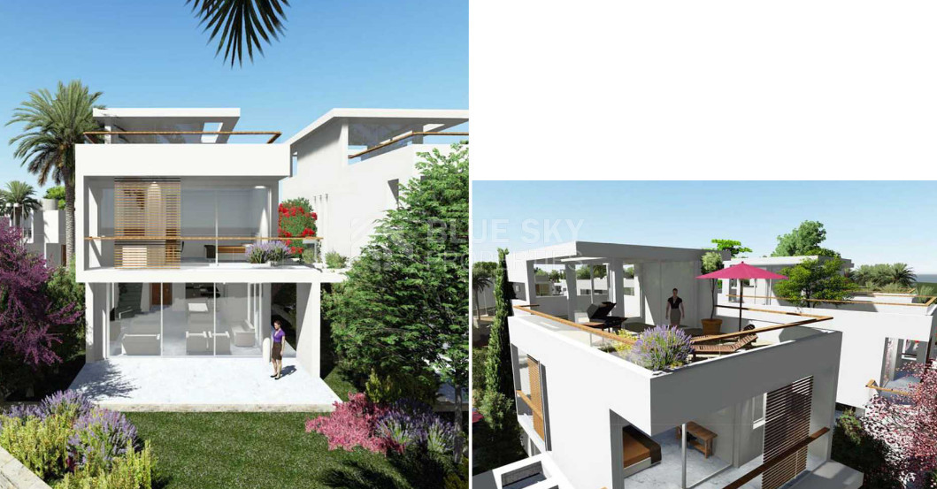 Luxury Three Bedroom Seafront Villa in Coral Bay, Paphos