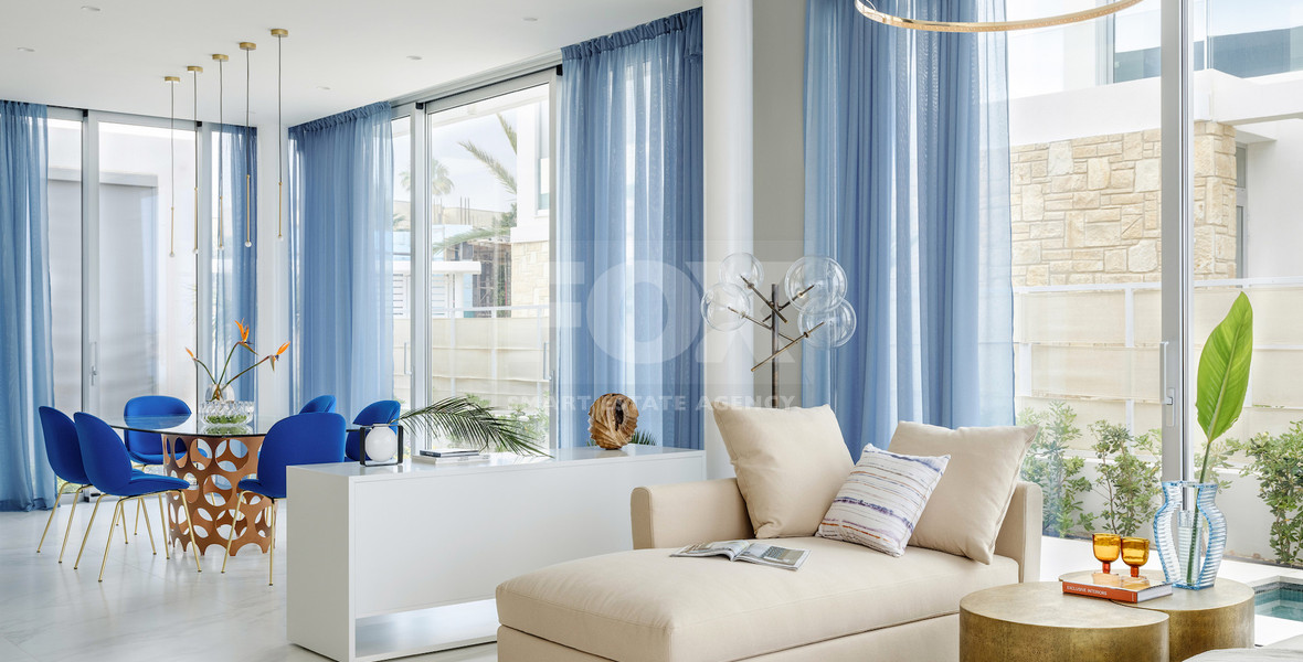 Exclusive three bedroom , three bathroom villa in Coral Bay, Paphos