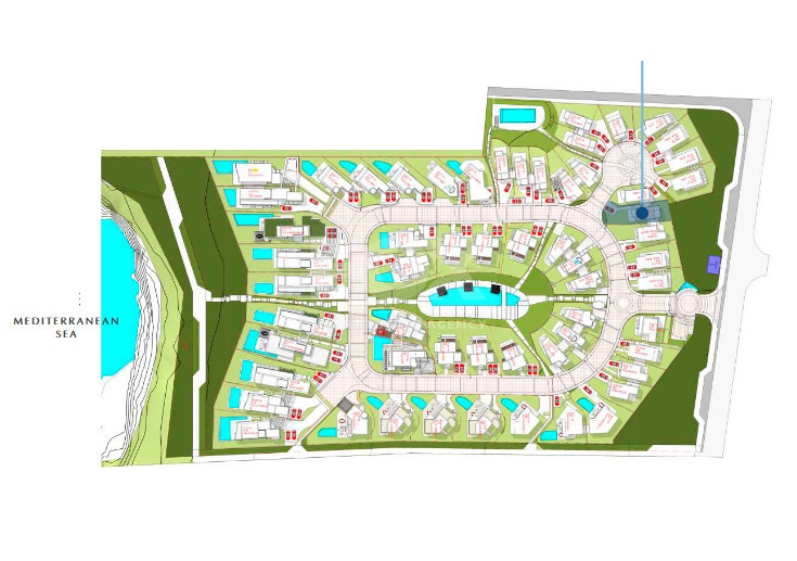 Exclusive three bedroom , three bathroom villa in Coral Bay, Paphos