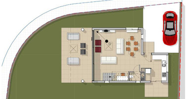 Exclusive three bedroom , three bathroom villa in Coral Bay, Paphos