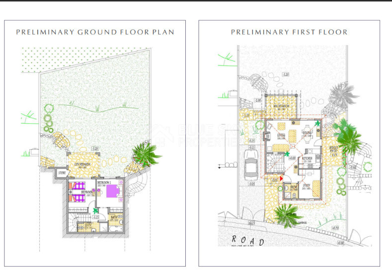 Luxury three and four  Bedroom Villas with Sea Views in Tala, Paphos – Modern Homes for Sale