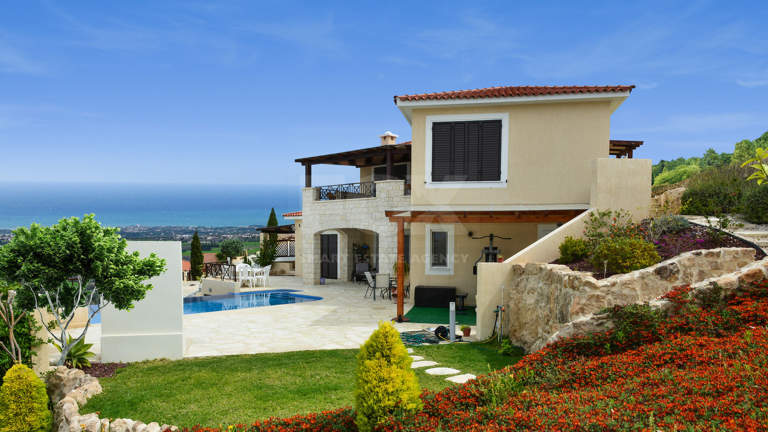 Luxury three and four  Bedroom Villas with Sea Views in Tala, Paphos – Modern Homes for Sale