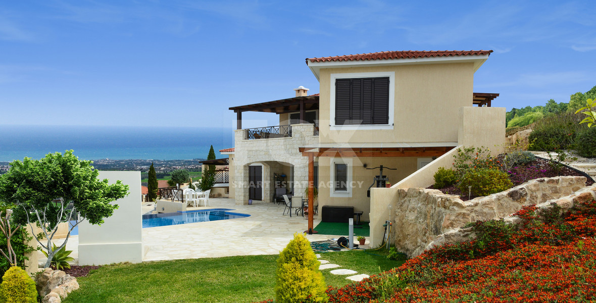 Luxury three and four  Bedroom Villas with Sea Views in Tala, Paphos – Modern Homes for Sale