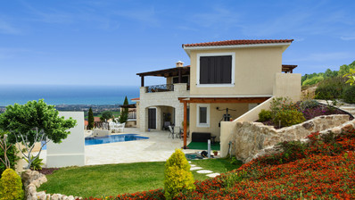 Luxury three and four  Bedroom Villas with Sea Views in Tala, Paphos – Modern Homes for Sale