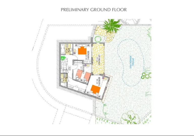 High-End three Bedroom Property with Private Pool in Paphos’ Prestigious Hillside, in Tala