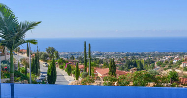 Luxury  three Bedroom Hillside Villa with Private Pool & Panoramic Mediterranean Views near Tala, Paphos