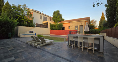 For Rent Luxury Three Bedroom Villa in Gated Seafront Complex — Pareklissia Tourist Area, Limassol