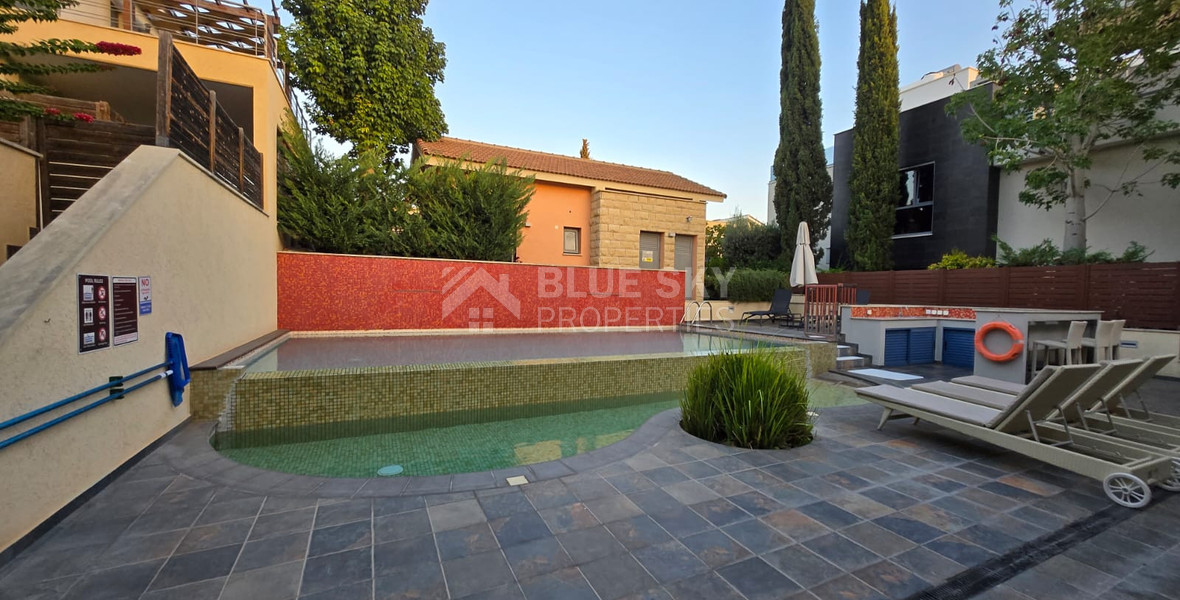 For Rent Luxury Three Bedroom Villa in Gated Seafront Complex — Pareklissia Tourist Area, Limassol