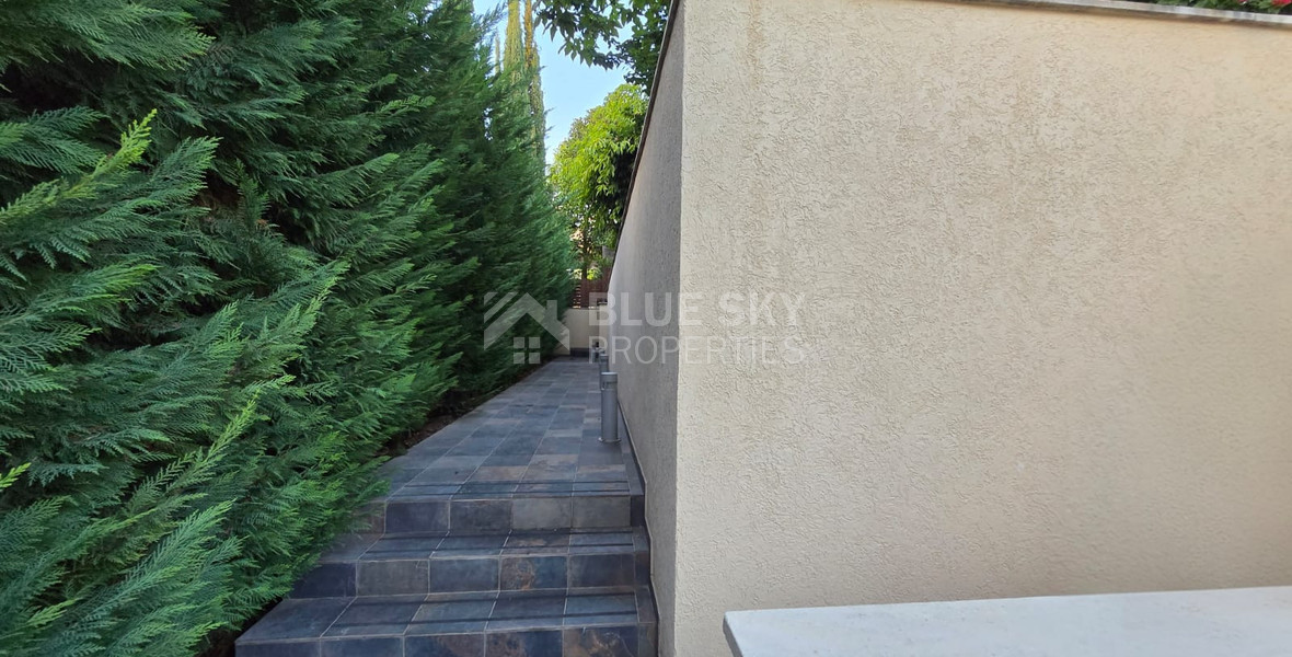 For Rent Luxury Three Bedroom Villa in Gated Seafront Complex — Pareklissia Tourist Area, Limassol