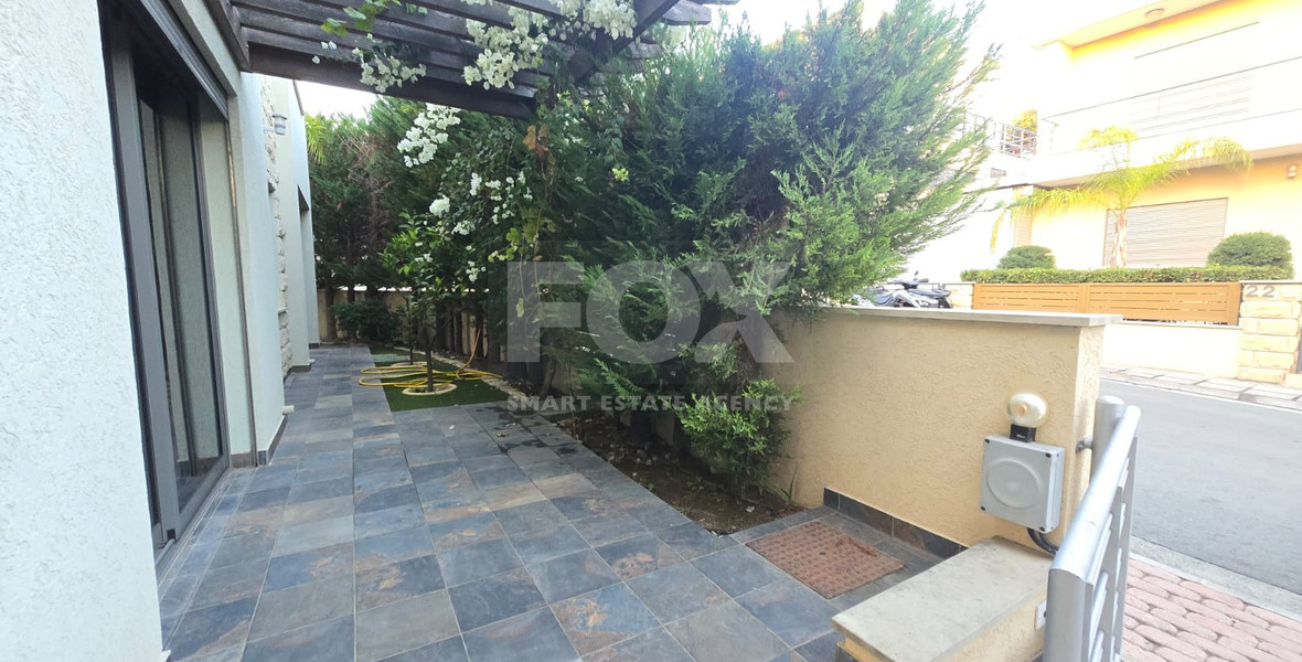 For Rent Luxury Three Bedroom Villa in Gated Seafront Complex — Pareklissia Tourist Area, Limassol