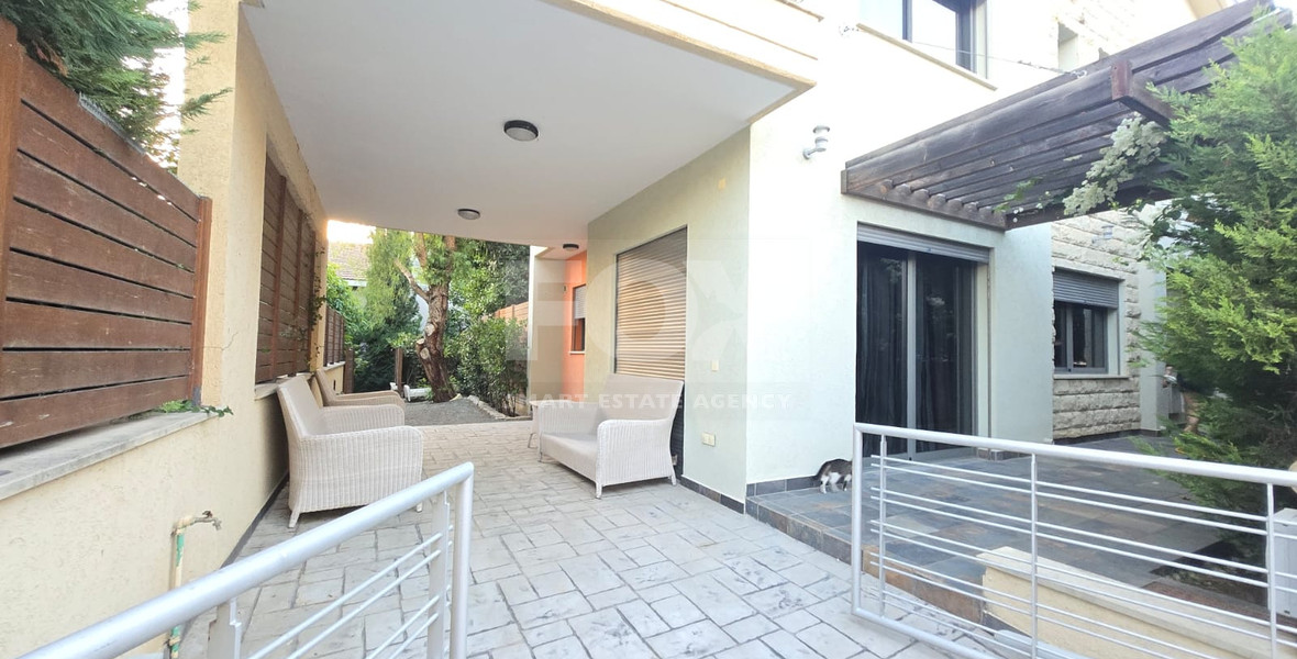 For Rent Luxury Three Bedroom Villa in Gated Seafront Complex — Pareklissia Tourist Area, Limassol