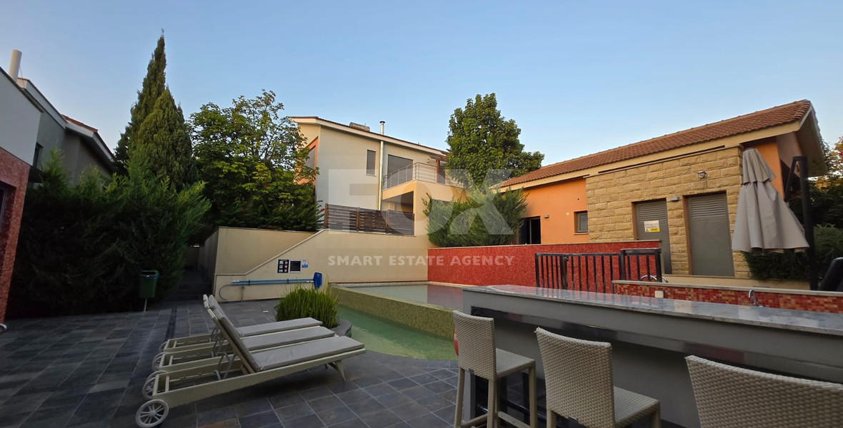 For Rent Luxury Three Bedroom Villa in Gated Seafront Complex — Pareklissia Tourist Area, Limassol
