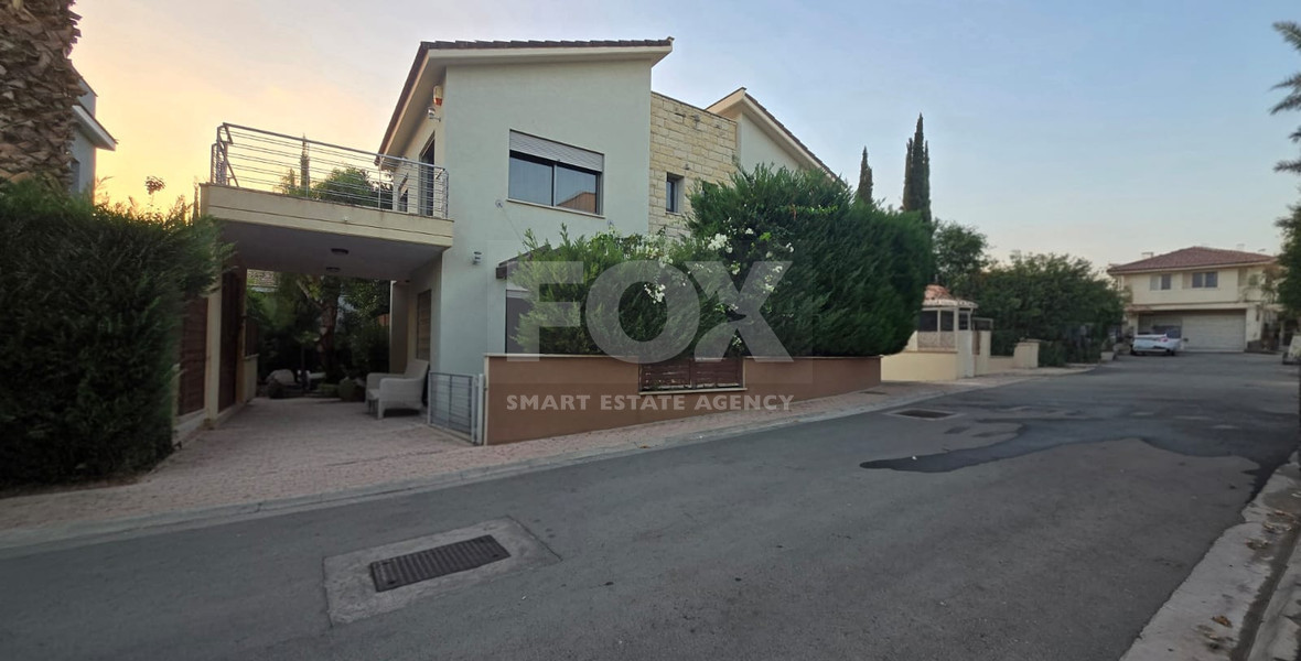 For Rent Luxury Three Bedroom Villa in Gated Seafront Complex — Pareklissia Tourist Area, Limassol