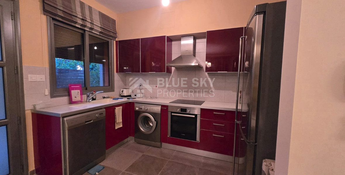 For Rent Luxury Three Bedroom Villa in Gated Seafront Complex — Pareklissia Tourist Area, Limassol