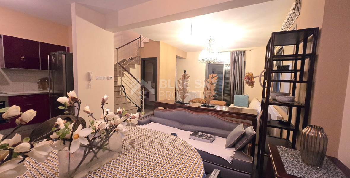 For Rent Luxury Three Bedroom Villa in Gated Seafront Complex — Pareklissia Tourist Area, Limassol