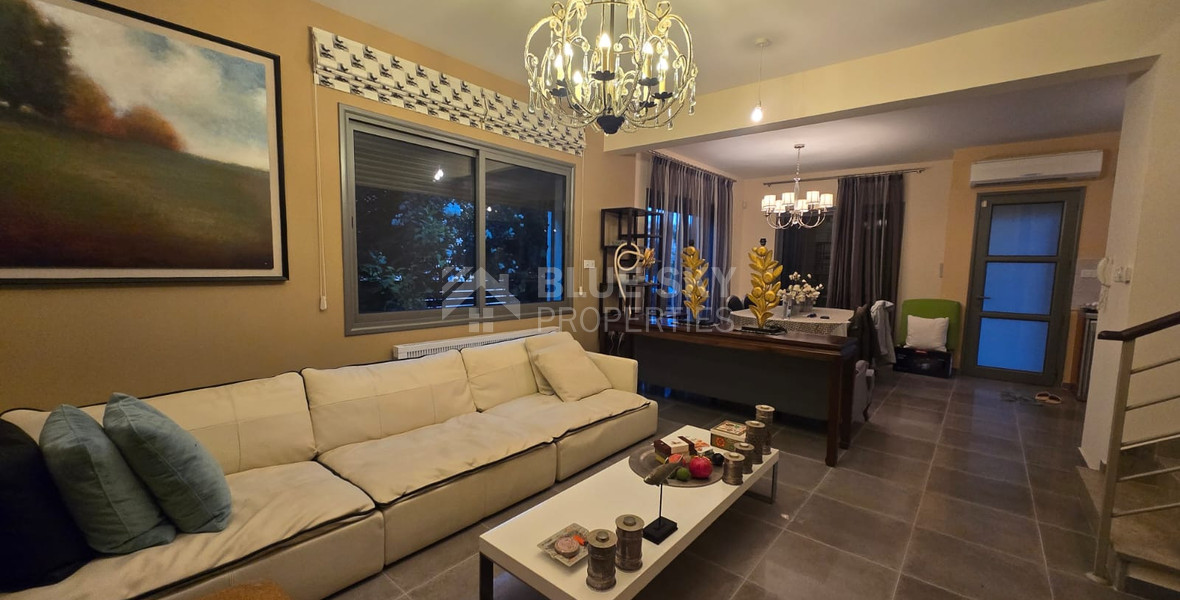 For Rent Luxury Three Bedroom Villa in Gated Seafront Complex — Pareklissia Tourist Area, Limassol