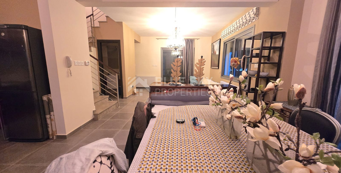 For Rent Luxury Three Bedroom Villa in Gated Seafront Complex — Pareklissia Tourist Area, Limassol