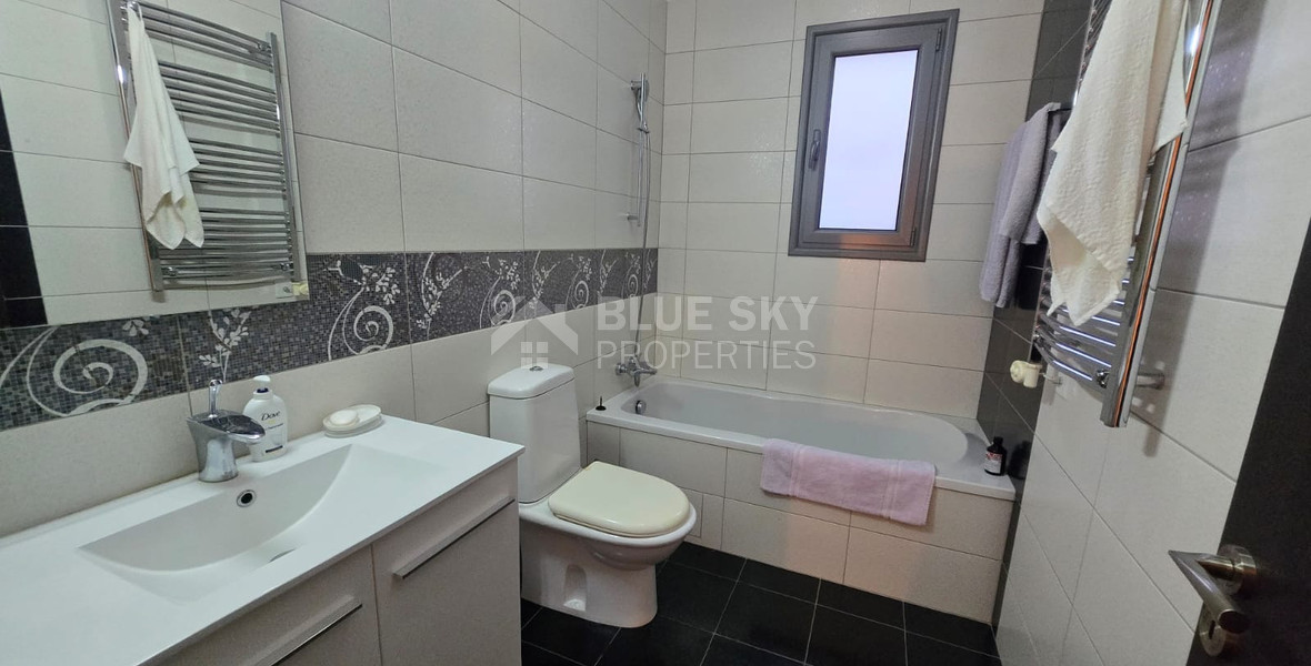 For Rent Luxury Three Bedroom Villa in Gated Seafront Complex — Pareklissia Tourist Area, Limassol