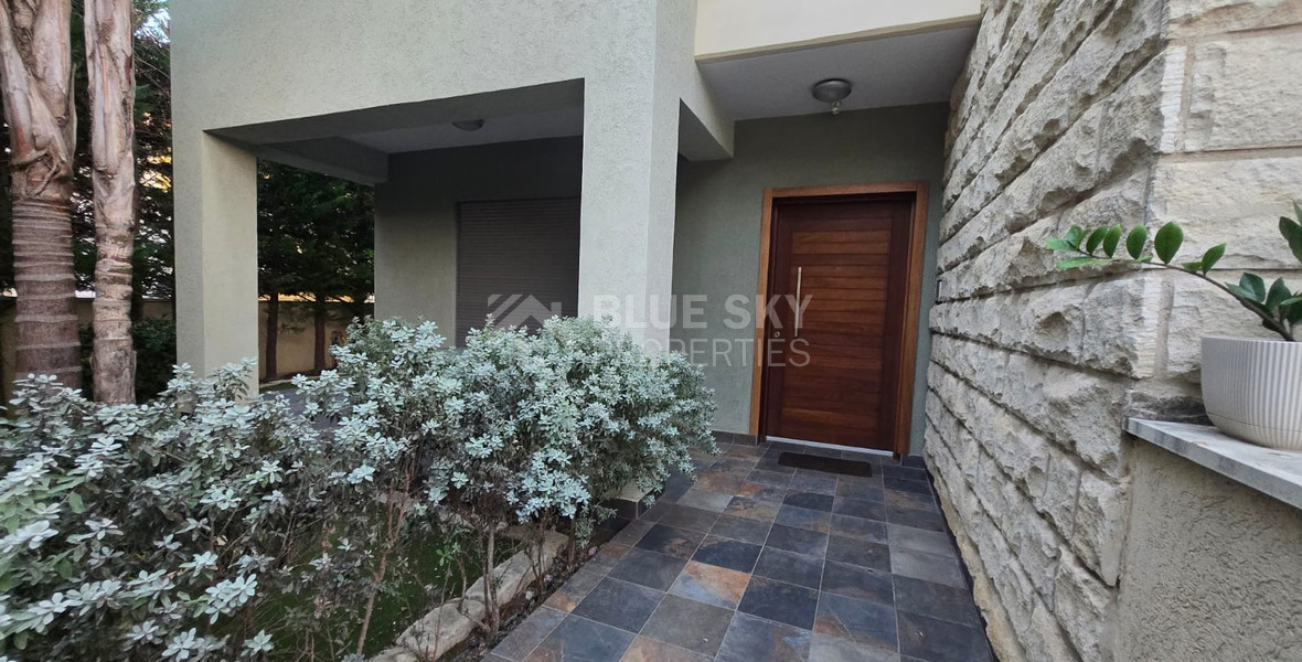 For Rent Luxury Three Bedroom Villa in Gated Seafront Complex — Pareklissia Tourist Area, Limassol