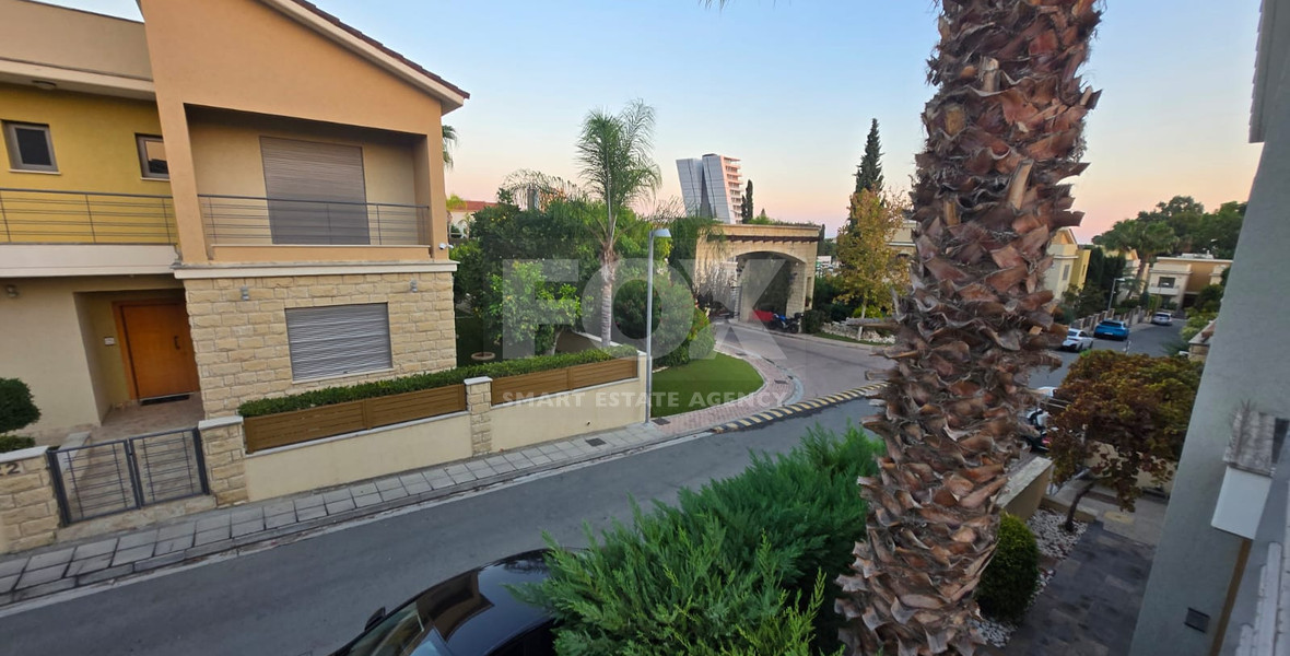 For Rent Luxury Three Bedroom Villa in Gated Seafront Complex — Pareklissia Tourist Area, Limassol