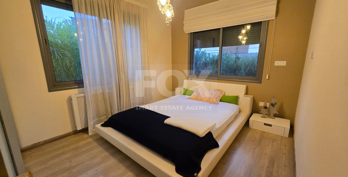For Rent Luxury Three Bedroom Villa in Gated Seafront Complex — Pareklissia Tourist Area, Limassol