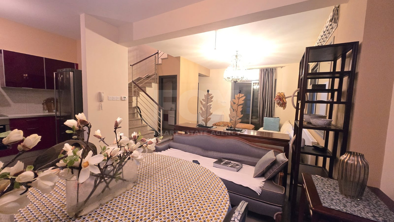 For Rent Luxury Three Bedroom Villa in Gated Seafront Complex — Pareklissia Tourist Area, Limassol