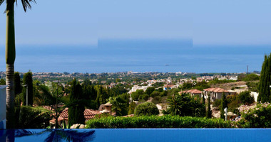 Modern three Bedroom Hillside Villa for Sale in Tala, Paphos – Sea Views & Private Pool