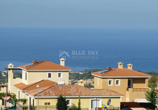 Modern three Bedroom Hillside Villa for Sale in Tala, Paphos – Sea Views & Private Pool