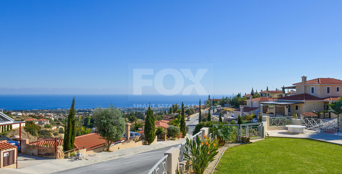 Modern three Bedroom Hillside Villa for Sale in Tala, Paphos – Sea Views & Private Pool
