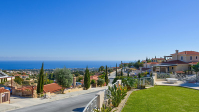 Modern three Bedroom Hillside Villa for Sale in Tala, Paphos – Sea Views & Private Pool