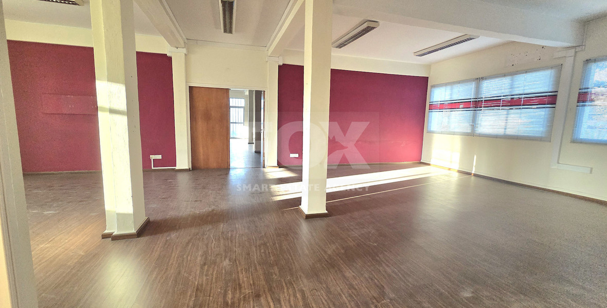 Multi-Functional Bussiness Space / Office/ storage/ shop on first floor available for rent In Petrou & Pavlou