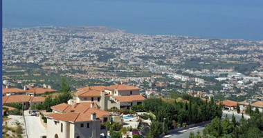 Luxury three bedrooms plus study room Hillside Villas with Panoramic Sea Views in Paphos, Cyprus