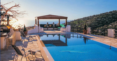 Luxury three bedrooms plus study room Hillside Villas with Panoramic Sea Views in Paphos, Cyprus