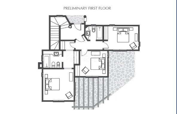 Luxury  three Bedroom Detached Villa in Tsada with Sea & Countryside Views