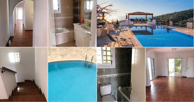 Luxury  three Bedroom Detached Villa in Tsada with Sea & Countryside Views